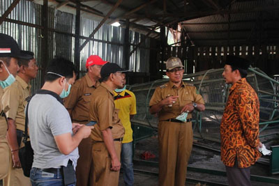 Bupati Inhil Sayangkan Alat Pengolah Kelapa Terpadu Belum Difungsikan Maksimal